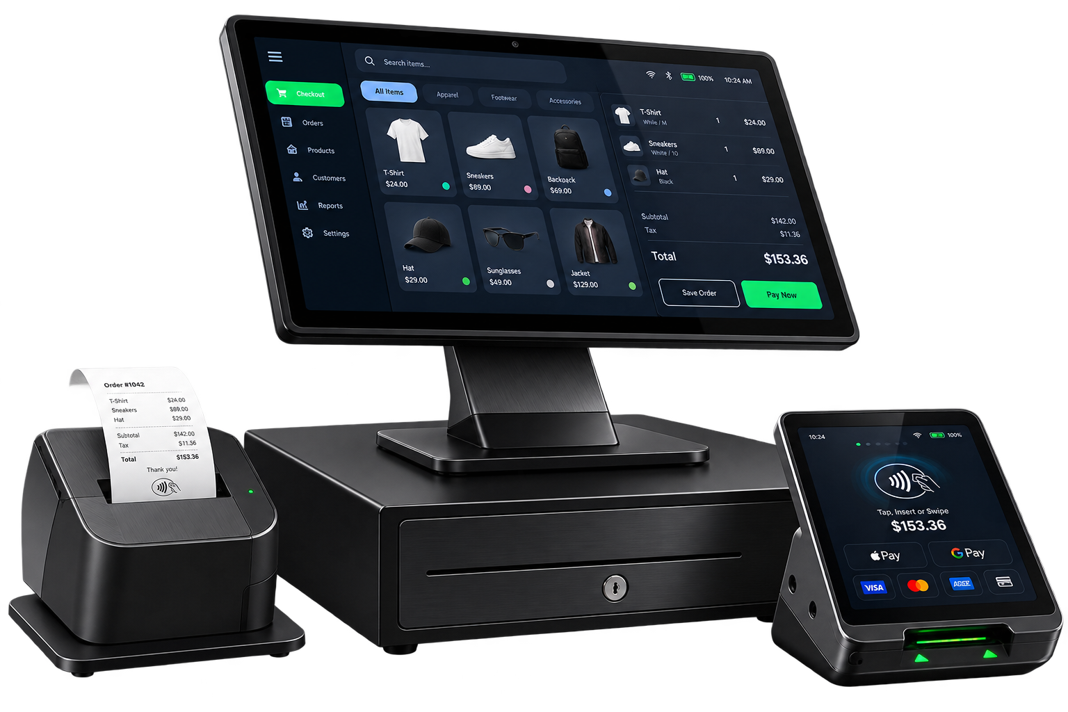 Counter POS machine